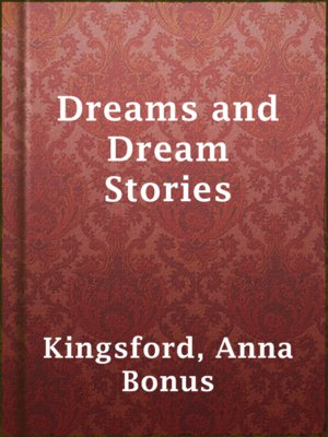 cover image of Dreams and Dream Stories